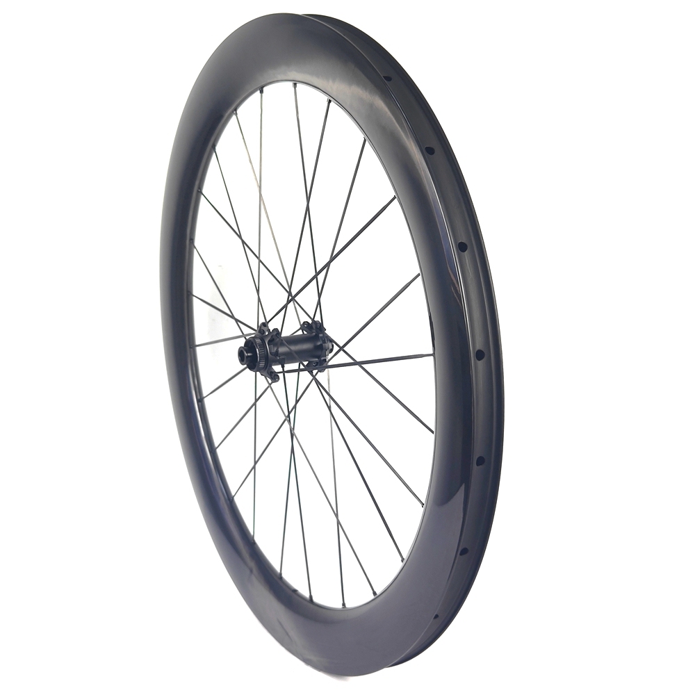 BIKEDOC 30FAT Aero Gravel Wheels with Carbon Spoke Rachet System 52T TPI Bearing Hub 23MM Internal Fat Carbon Wheelset