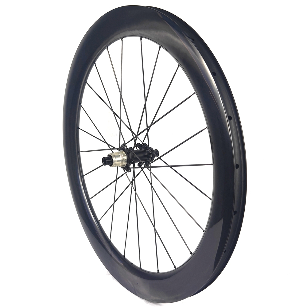 BIKEDOC 30FAT Aero Gravel Wheels with Carbon Spoke Rachet System 52T TPI Bearing Hub 23MM Internal Fat Carbon Wheelset