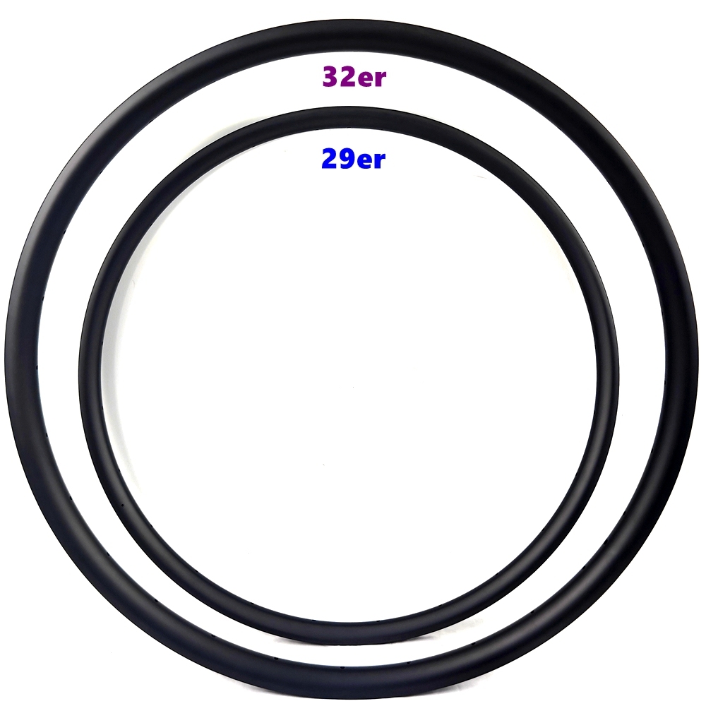 32er Carbon MTB Rim Big Bike Carbon Rims 36mm Wide XC Mountain Bicycle Rim