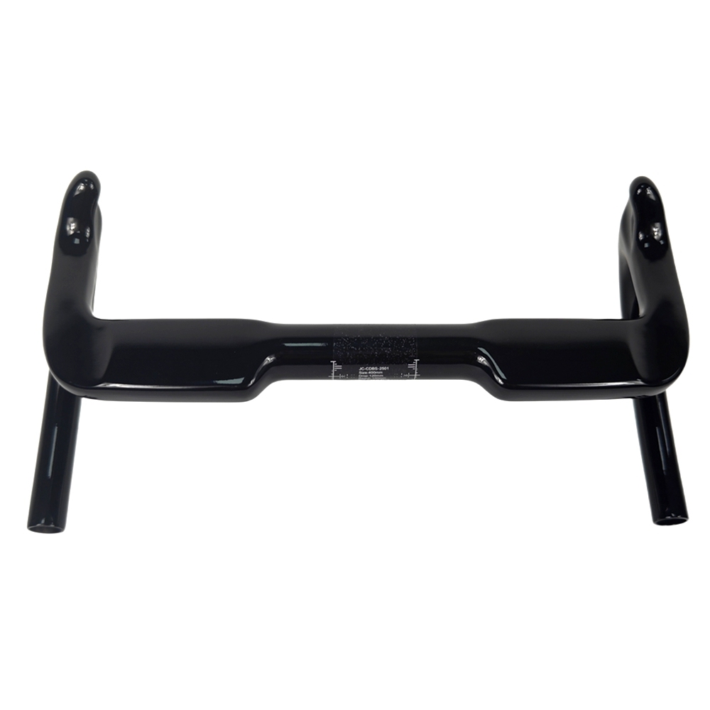 BIKEDOC TB28 Carbon Bunch Bar Toray 700 Track Bar For Front And Rear Brake Fixie Carbon Handlebar UD Glossy Drop Bar with Size 340mm/360mm/380mm/400mm