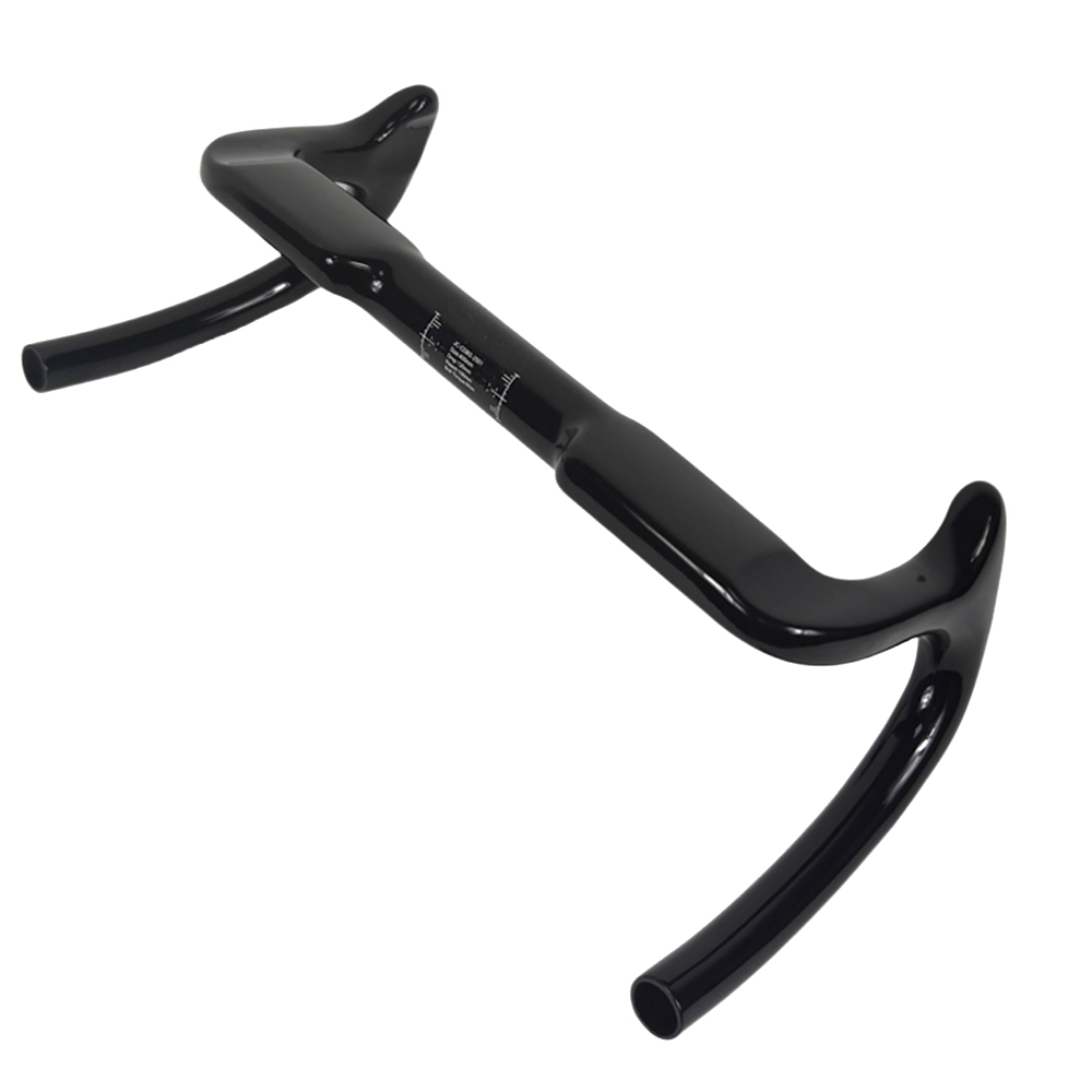 BIKEDOC TB28 Carbon Bunch Bar Toray 700 Track Bar For Front And Rear Brake Fixie Carbon Handlebar UD Glossy Drop Bar with Size 340mm/360mm/380mm/400mm