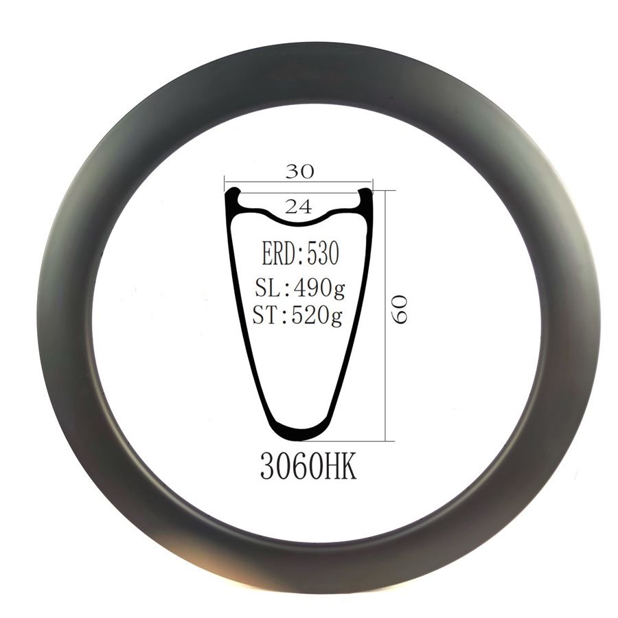 700C Gravel SL Road Carbon Rim 30mm Wide Tubeless Clincher Disc Brake 24 28 32 Hole