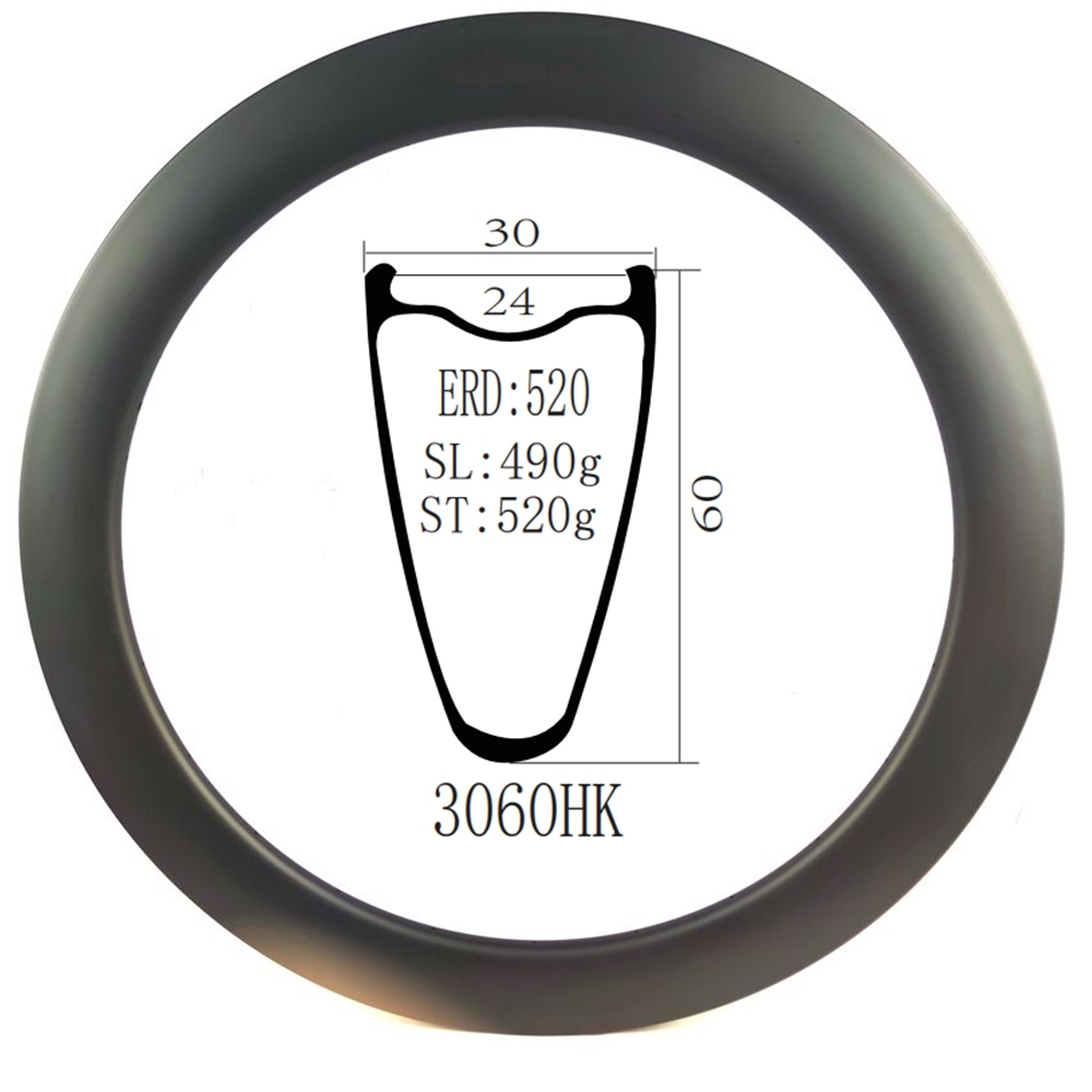 700C Gravel SL Road Carbon Rim 30mm Wide Tubeless Clincher Disc Brake 24 28 32 Hole