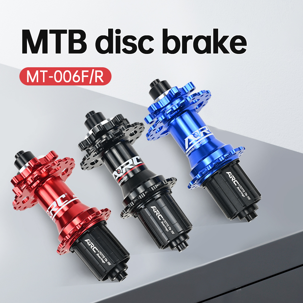 ARC Bicycle Hubs MT-006F/R Sealed Bearing MTB Mountain Bike Hubs Quick Release 32/28/36Holes Disc Brake QR 4 Bearings 8 9 10 11 12 Speed