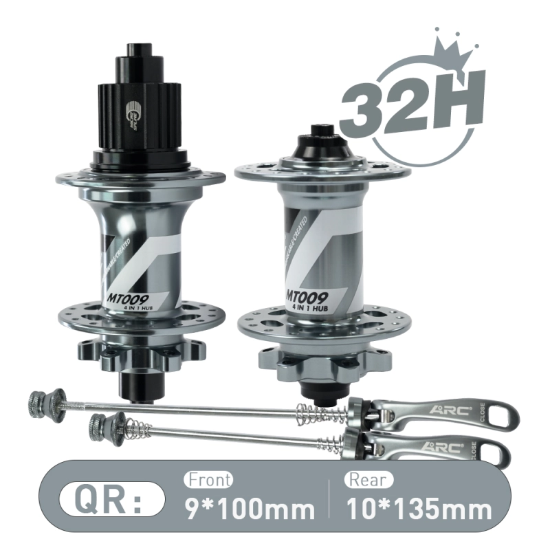 ARC MT009F/R NEWEST 32 Holes Multicolor MTB Hub 6 Pawls 3 Teeth 114 Clicks Bike Bicycle Hub K7 12 Speed Bearing Hub With HG MS Sram XD 12V