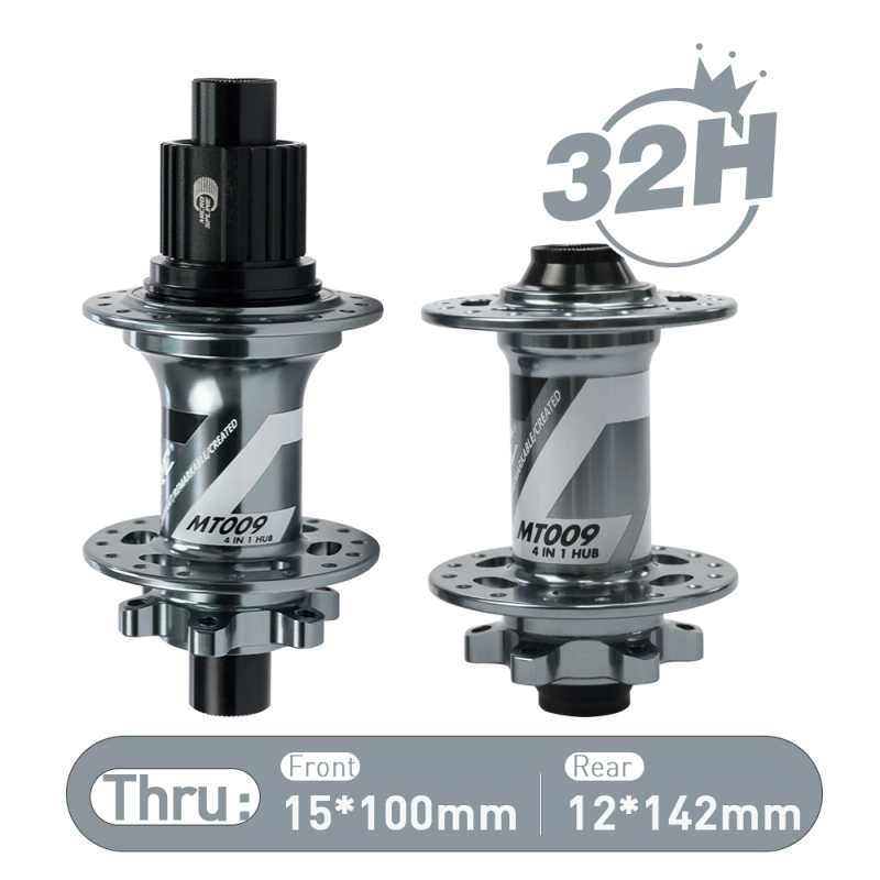 ARC MT009F/R NEWEST 32 Holes Multicolor MTB Hub 6 Pawls 3 Teeth 114 Clicks Bike Bicycle Hub K7 12 Speed Bearing Hub With HG MS Sram XD 12V
