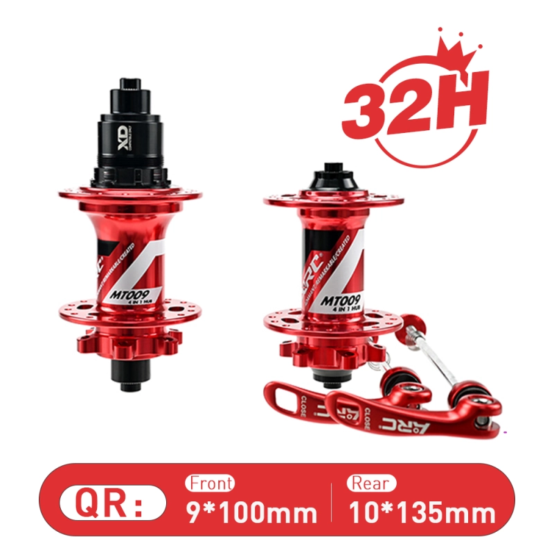ARC MT009F/R NEWEST 32 Holes Multicolor MTB Hub 6 Pawls 3 Teeth 114 Clicks Bike Bicycle Hub K7 12 Speed Bearing Hub With HG MS Sram XD 12V