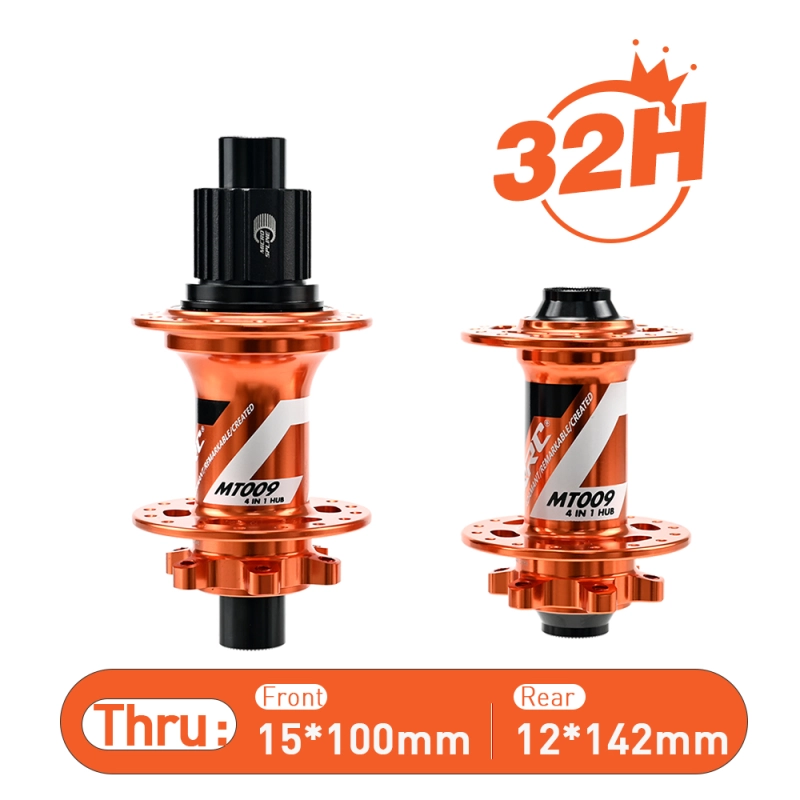 ARC MT009F/R NEWEST 32 Holes Multicolor MTB Hub 6 Pawls 3 Teeth 114 Clicks Bike Bicycle Hub K7 12 Speed Bearing Hub With HG MS Sram XD 12V
