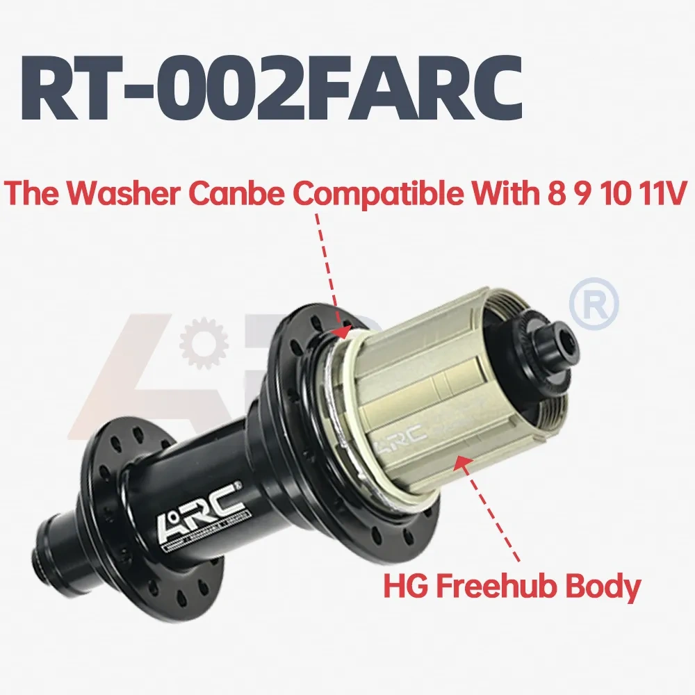 ARC 280g Road Hub 4 pawls 48 clicks V brake Bicycle Hub Front 100mm Rear 130mm Aluminum Alloy Road Bike Hub HG 8 9 10 11 S