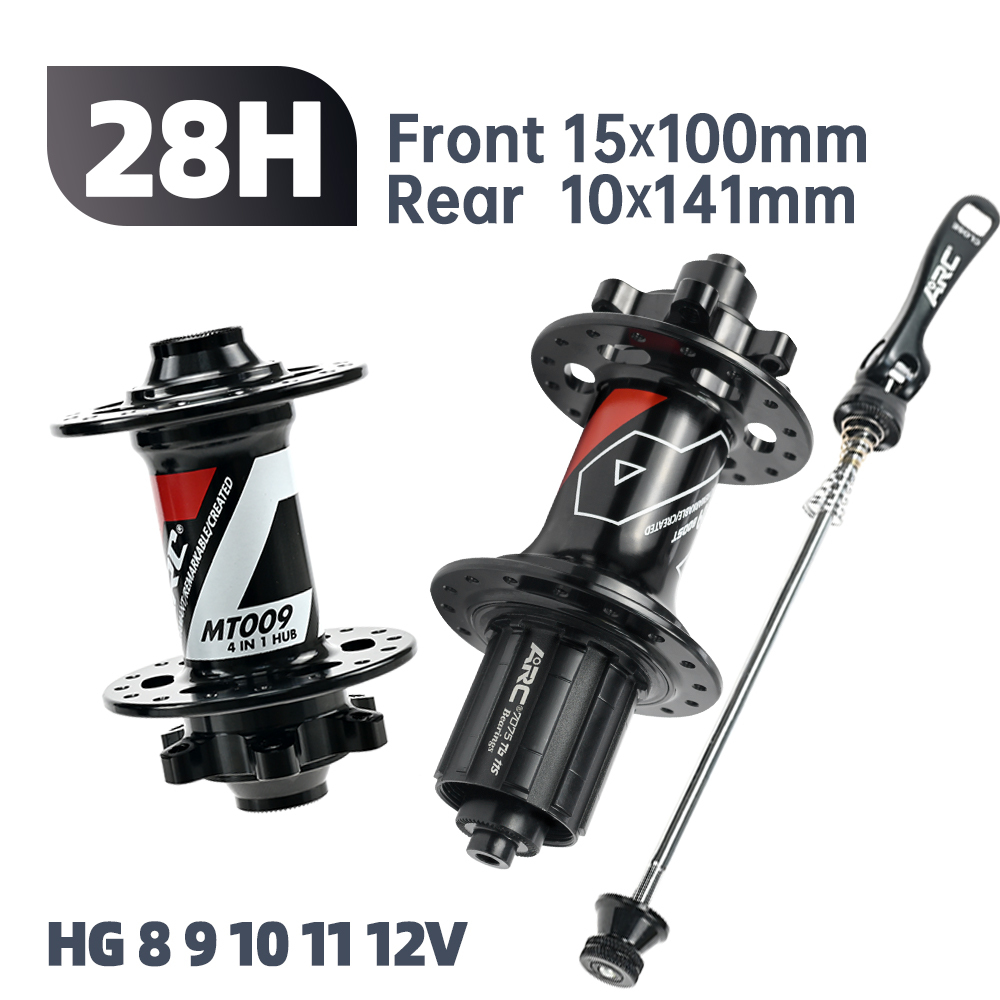 ARC MT009 BOOST Thru Bicycle Hubs MTB BIKE HUB Thru Axle 6 pawls 3 teeth 114 clicks Sealed Bearing 32 Hole 8 9 10 11 12 MS XD/XDR 12Speed