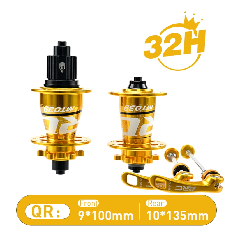 ARC MT-039F/R 6 Pawls Mountain Bike Hub 32 Hole Bike Bearing Hub Compatible With Shimano 8 9 10 11 Speed / Micro Spline / Sram XD 12 Speed