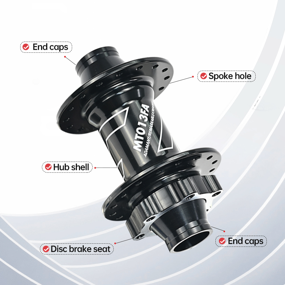 ARC MT-013FA Micro Spline 32H Downhill Bike / MTB Boost Hub Front 20x110 Rear 12x142 12x148 Cube With HG Freehub / Sram XDR 12 Speed