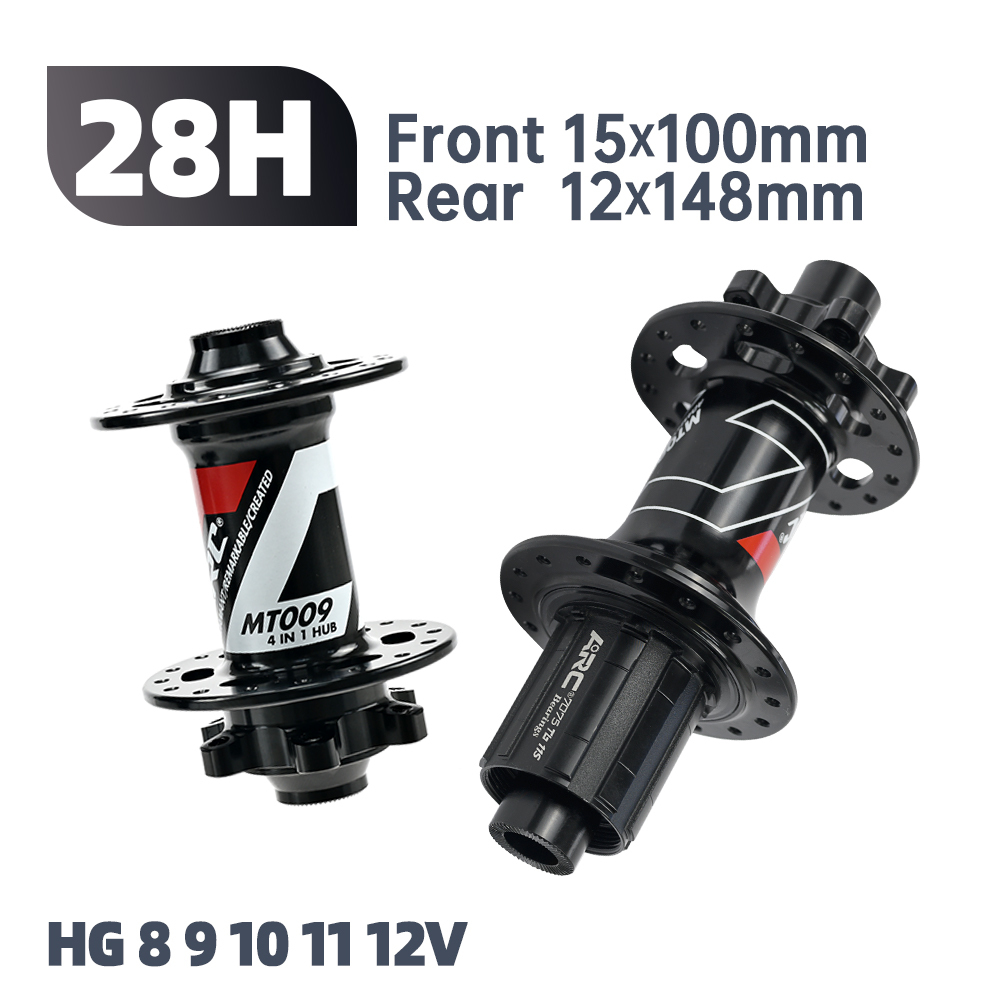 ARC MT009 BOOST Thru Bicycle Hubs MTB BIKE HUB Thru Axle 6 pawls 3 teeth 114 clicks Sealed Bearing 32 Hole 8 9 10 11 12 MS XD/XDR 12Speed