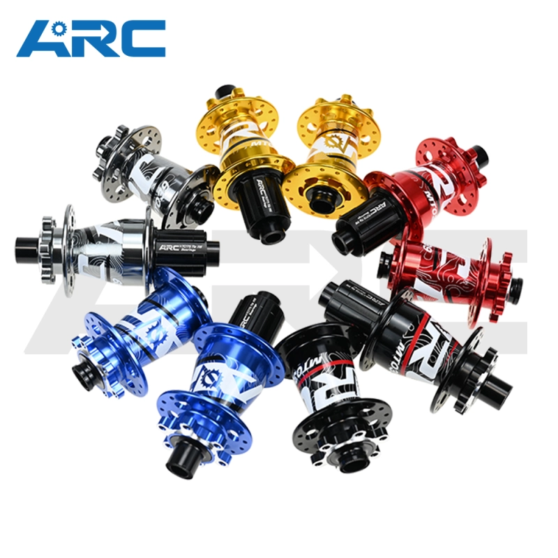 ARC MT-039F/R 6 Pawls Mountain Bike Hub 32 Hole Bike Bearing Hub Compatible With Shimano 8 9 10 11 Speed / Micro Spline / Sram XD 12 Speed