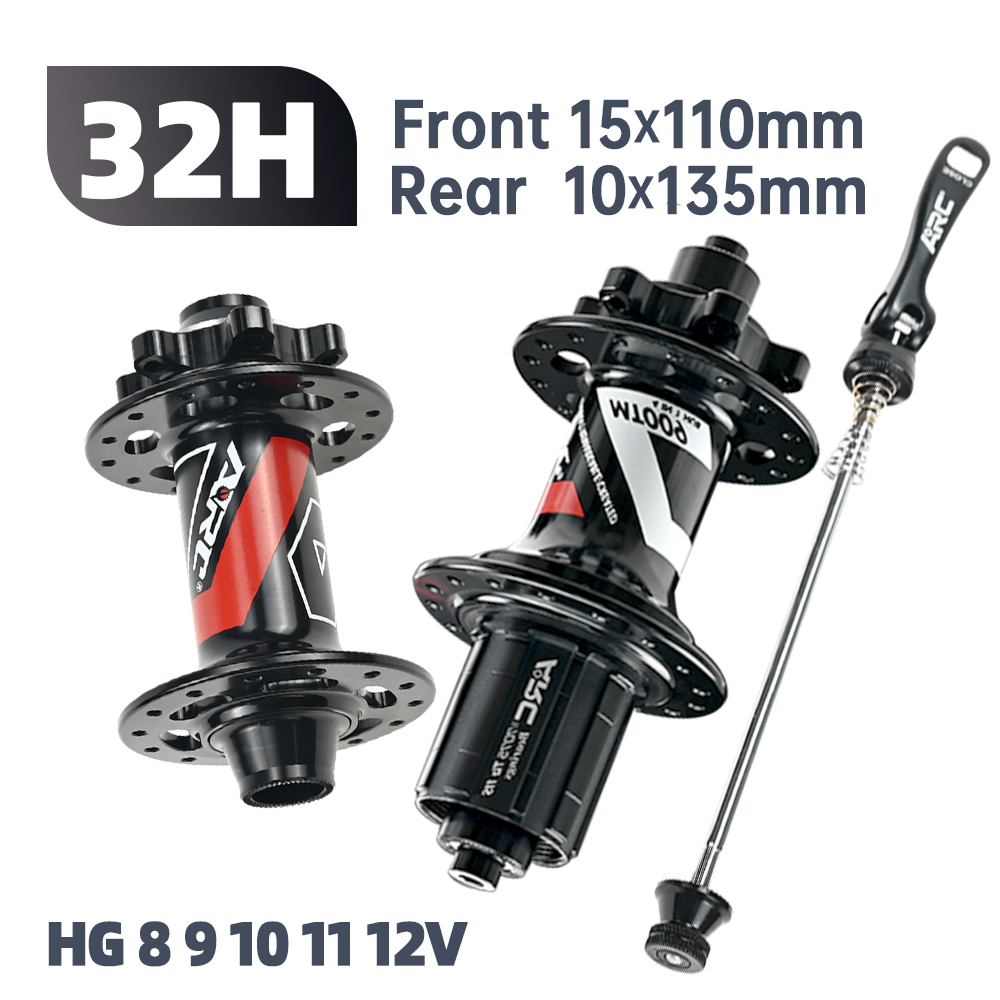 ARC MT009 BOOST Thru Bicycle Hubs MTB BIKE HUB Thru Axle 6 pawls 3 teeth 114 clicks Sealed Bearing 32 Hole 8 9 10 11 12 MS XD/XDR 12Speed