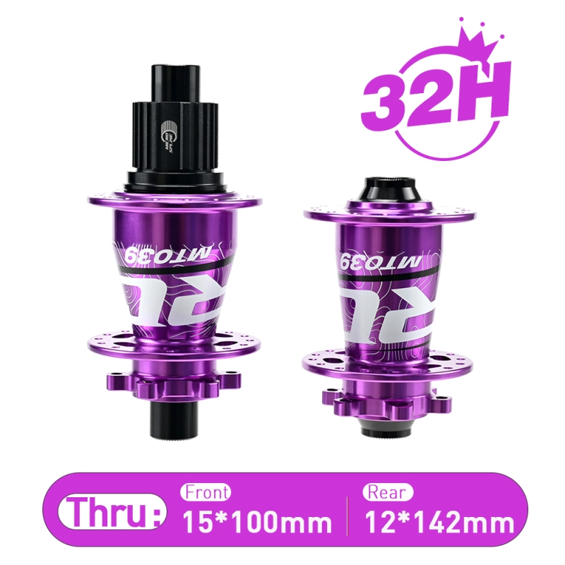ARC MT-039F/R 6 Pawls Mountain Bike Hub 32 Hole Bike Bearing Hub Compatible With Shimano 8 9 10 11 Speed / Micro Spline / Sram XD 12 Speed
