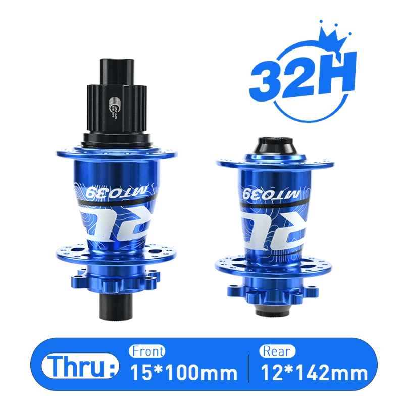ARC MT-039F/R 6 Pawls Mountain Bike Hub 32 Hole Bike Bearing Hub Compatible With Shimano 8 9 10 11 Speed / Micro Spline / Sram XD 12 Speed