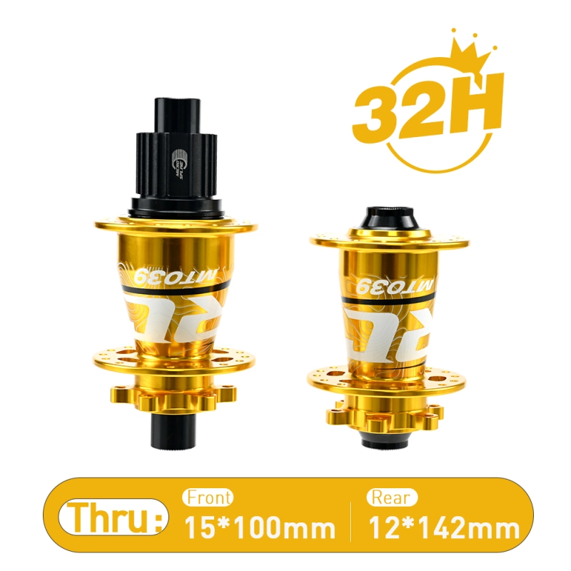 ARC MT-039F/R 6 Pawls Mountain Bike Hub 32 Hole Bike Bearing Hub Compatible With Shimano 8 9 10 11 Speed / Micro Spline / Sram XD 12 Speed