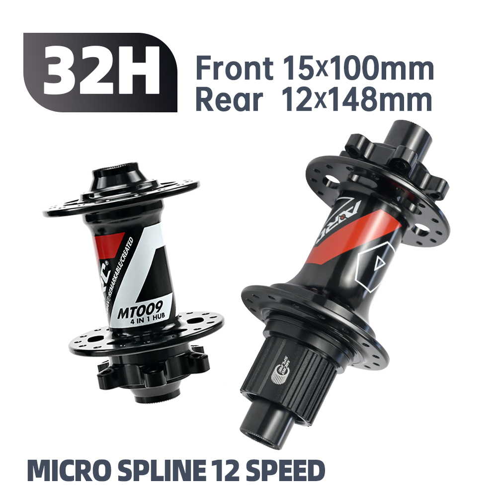 ARC MT009 BOOST Thru Bicycle Hubs MTB BIKE HUB Thru Axle 6 pawls 3 teeth 114 clicks Sealed Bearing 32 Hole 8 9 10 11 12 MS XD/XDR 12Speed