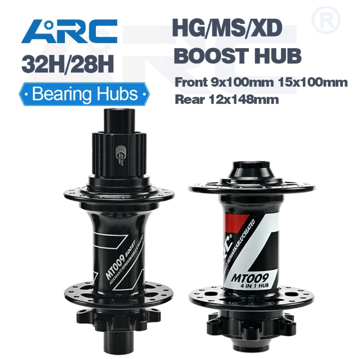 ARC MT009 BOOST Thru Bicycle Hubs MTB BIKE HUB Thru Axle pawls teeth  114 clicks Sealed Bearing 32 Hole 10 11 12 MS XD/XDR 12Speed