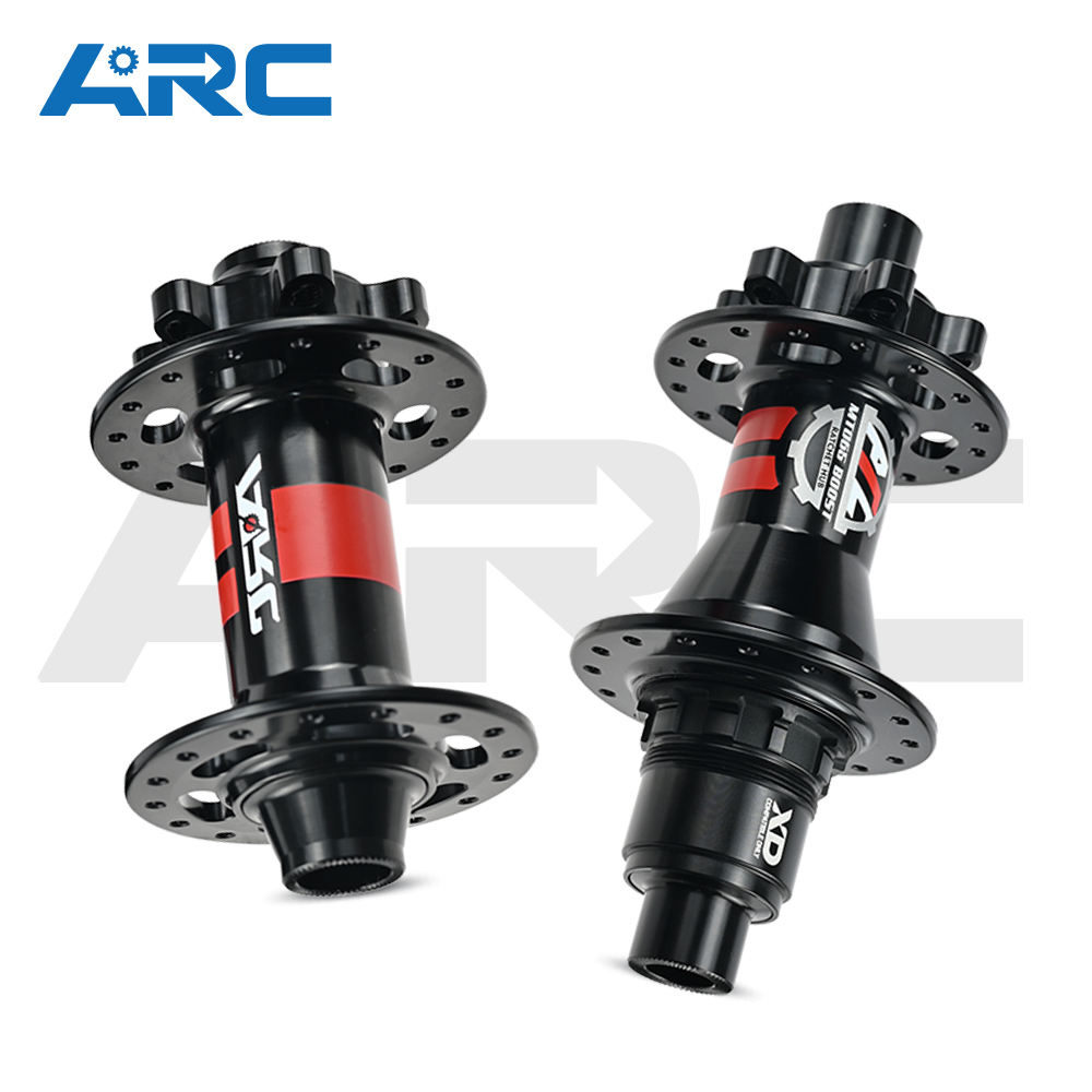 ARC 32H BOOST HUB MT065F/R DT BOOST 36T/54T Ratchet HG XD MS 8 9 10 11 12 SPEED Front 15x110mm Rear 12x148mm 6 Disc Bolt Brake Mountain Bike Hub