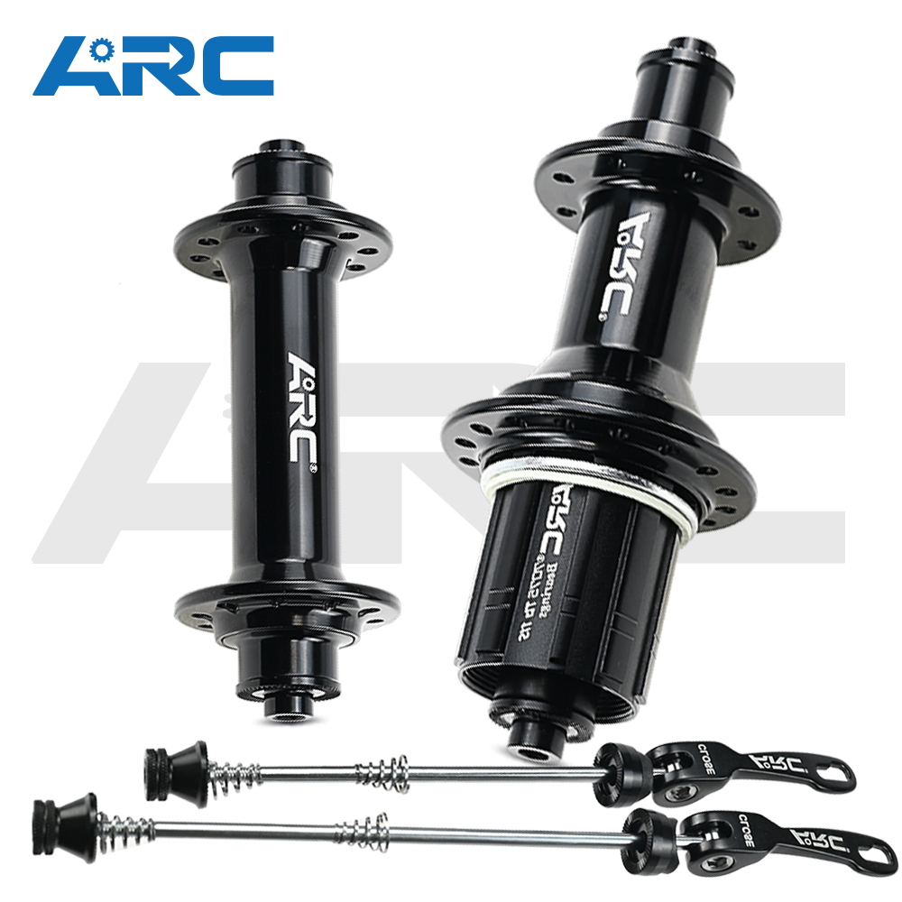 ARC RT010F/002R front and rear wheels Road bike hub ultra-light sound big  20/24 hole bearing NBK Palin folding bike 244g/pair 11S