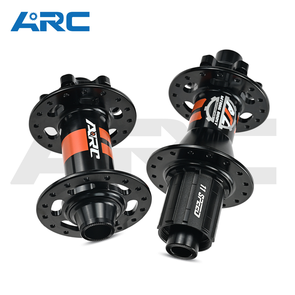 ARC 32H BOOST HUB MT065F/R DT BOOST 36T/54T Ratchet HG XD MS 8 9 10 11 12 SPEED Front 15x110mm Rear 12x148mm 6 Disc Bolt Brake Mountain Bike Hub