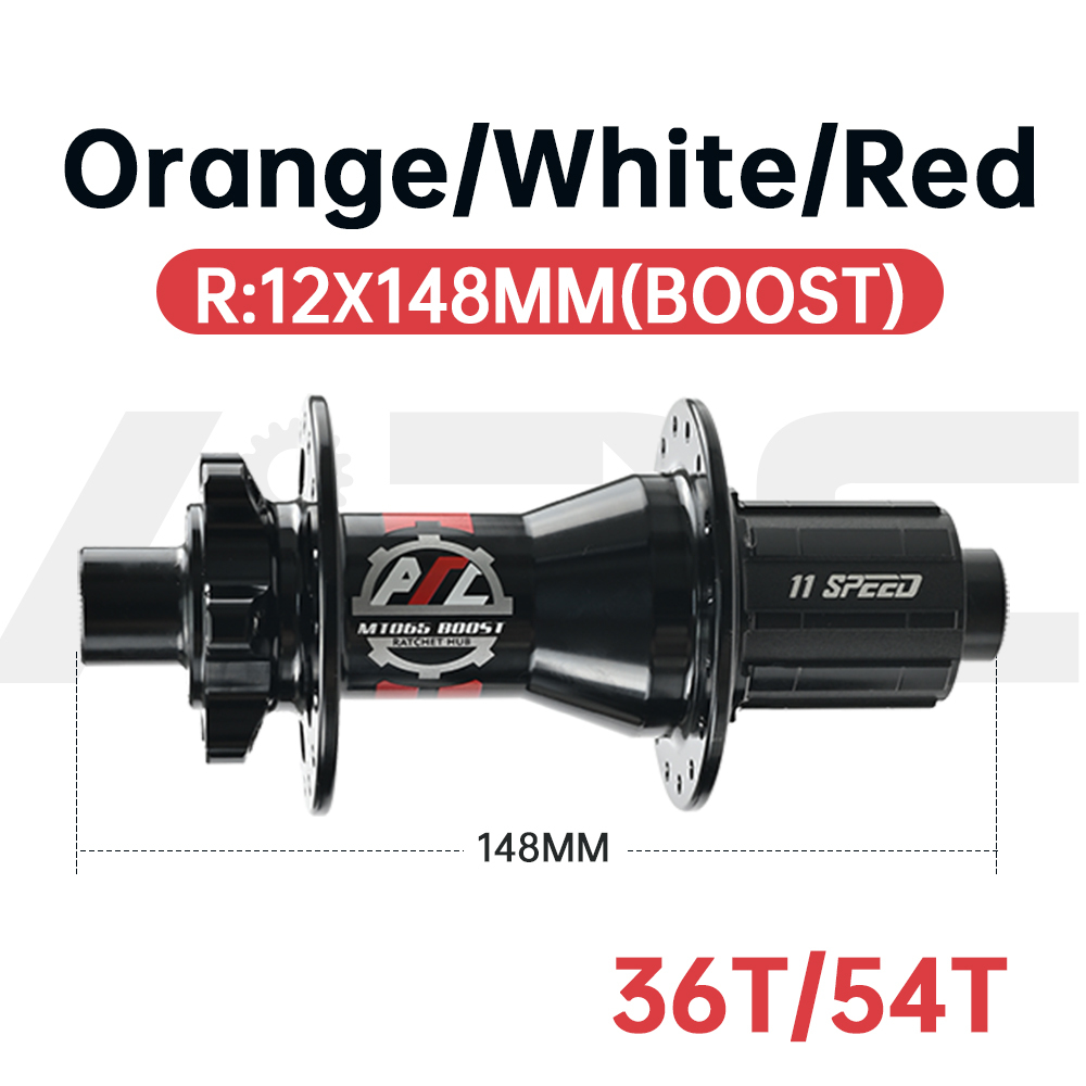 ARC 32H BOOST HUB MT065F/R DT BOOST 36T/54T Ratchet HG XD MS 8 9 10 11 12 SPEED Front 15x110mm Rear 12x148mm 6 Disc Bolt Brake Mountain Bike Hub