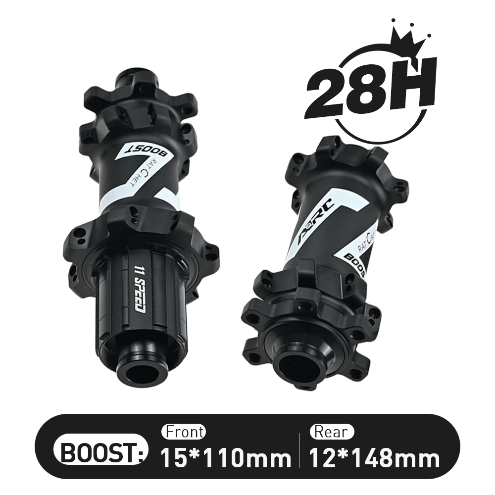 ARC 28 Holes BOOST Hub MT-051F/R BOOST Center Lock/6 Disc Bolt Mountain Bike Hub HG/MS/Sram XD 8 9 10 11 12 Speed 36T/54T/6 Pawls Bicycle Hub