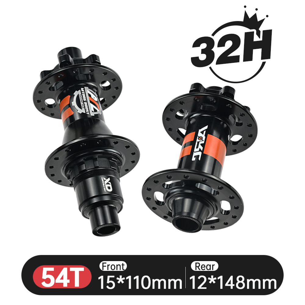 ARC 32H BOOST HUB MT065F/R DT BOOST 36T/54T Ratchet HG XD MS 8 9 10 11 12 SPEED Front 15x110mm Rear 12x148mm 6 Disc Bolt Brake Mountain Bike Hub