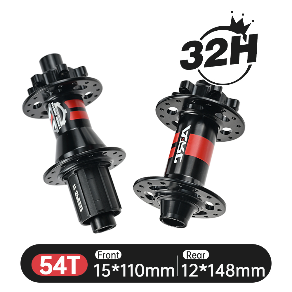 ARC 32H BOOST HUB MT065F/R DT BOOST 36T/54T Ratchet HG XD MS 8 9 10 11 12 SPEED Front 15x110mm Rear 12x148mm 6 Disc Bolt Brake Mountain Bike Hub