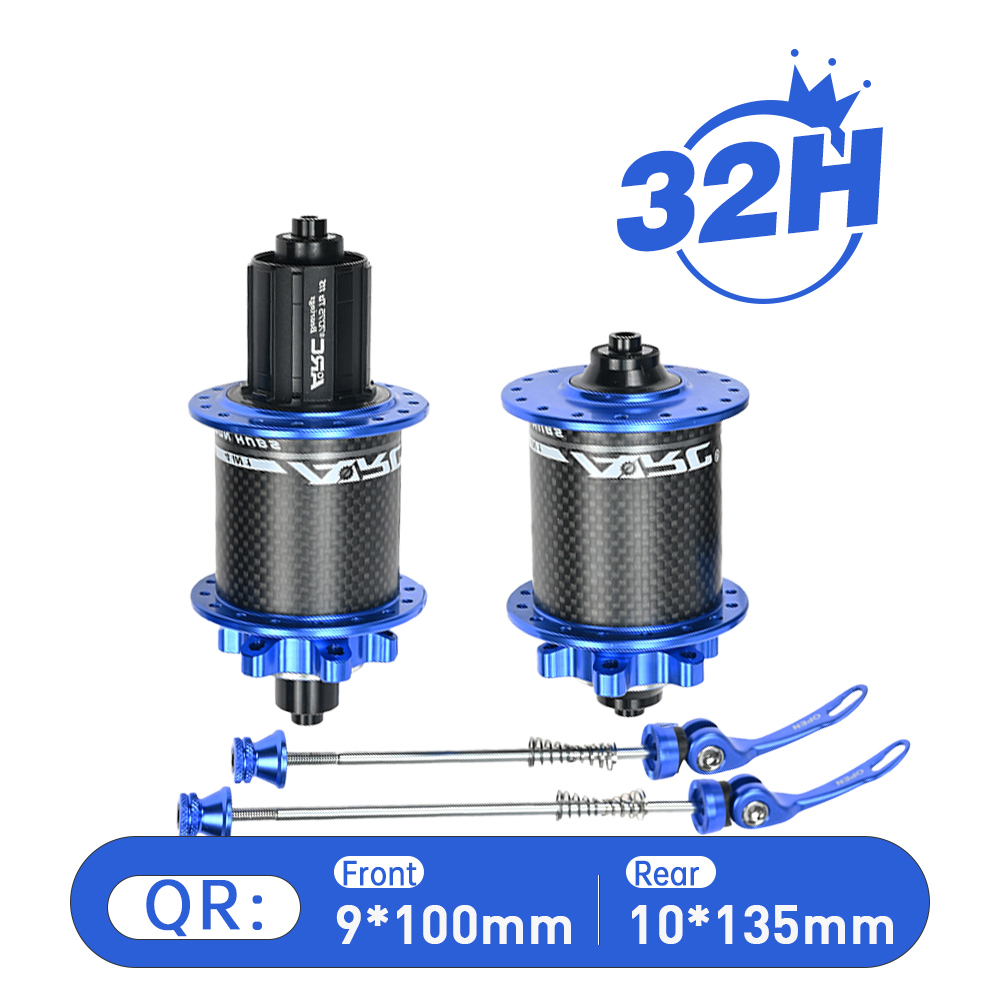 ARC MT-010F/RCB PRO MTB Hub Bicycle Hub Carbon Fiber Mountain Bike Hubs 4 Sealed Bearing 6 Pawls 114 Click For HG 8 9 10 11 Sram XD MS 12 Speed