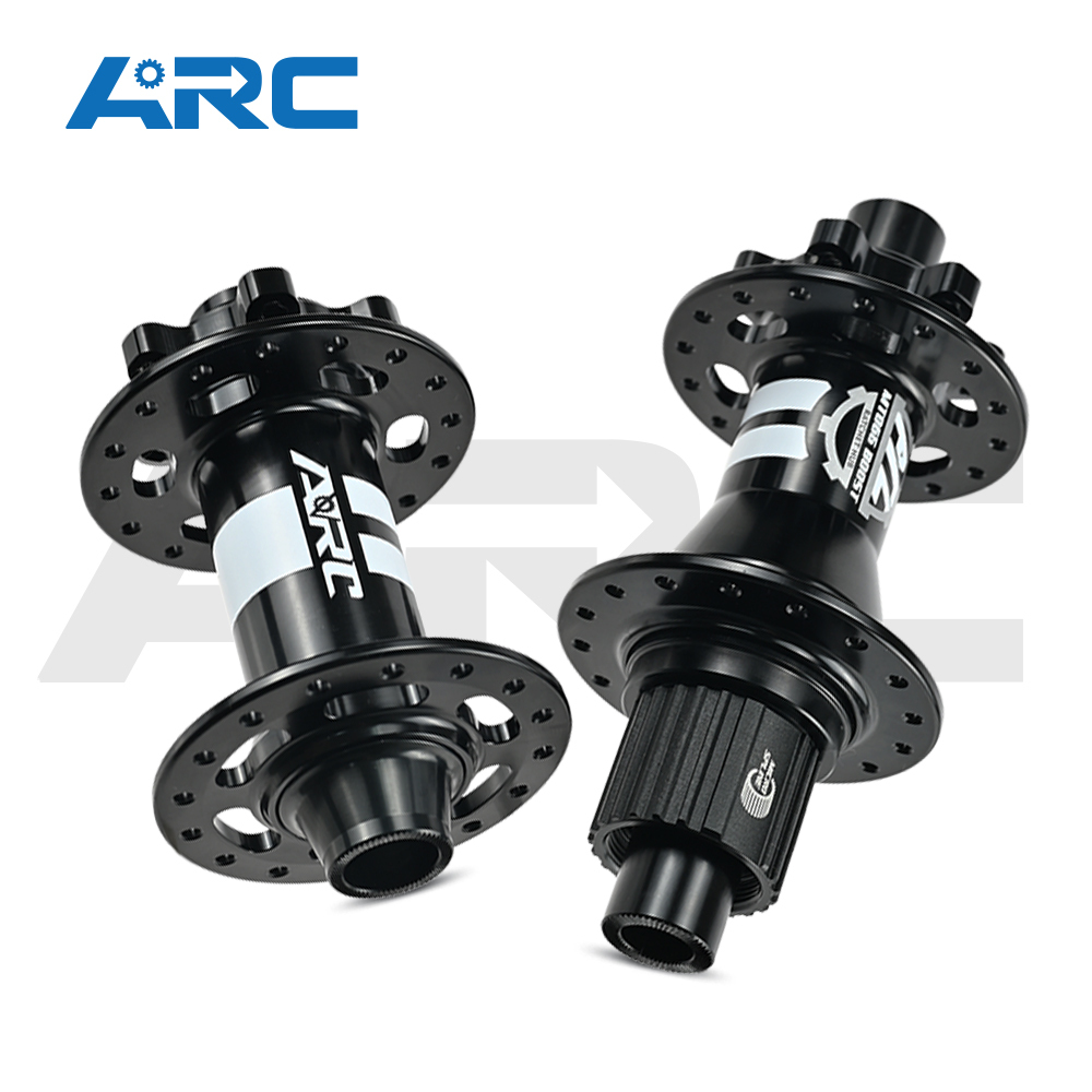 ARC 32H BOOST HUB MT065F/R DT BOOST 36T/54T Ratchet HG XD MS 8 9 10 11 12 SPEED Front 15x110mm Rear 12x148mm 6 Disc Bolt Brake Mountain Bike Hub