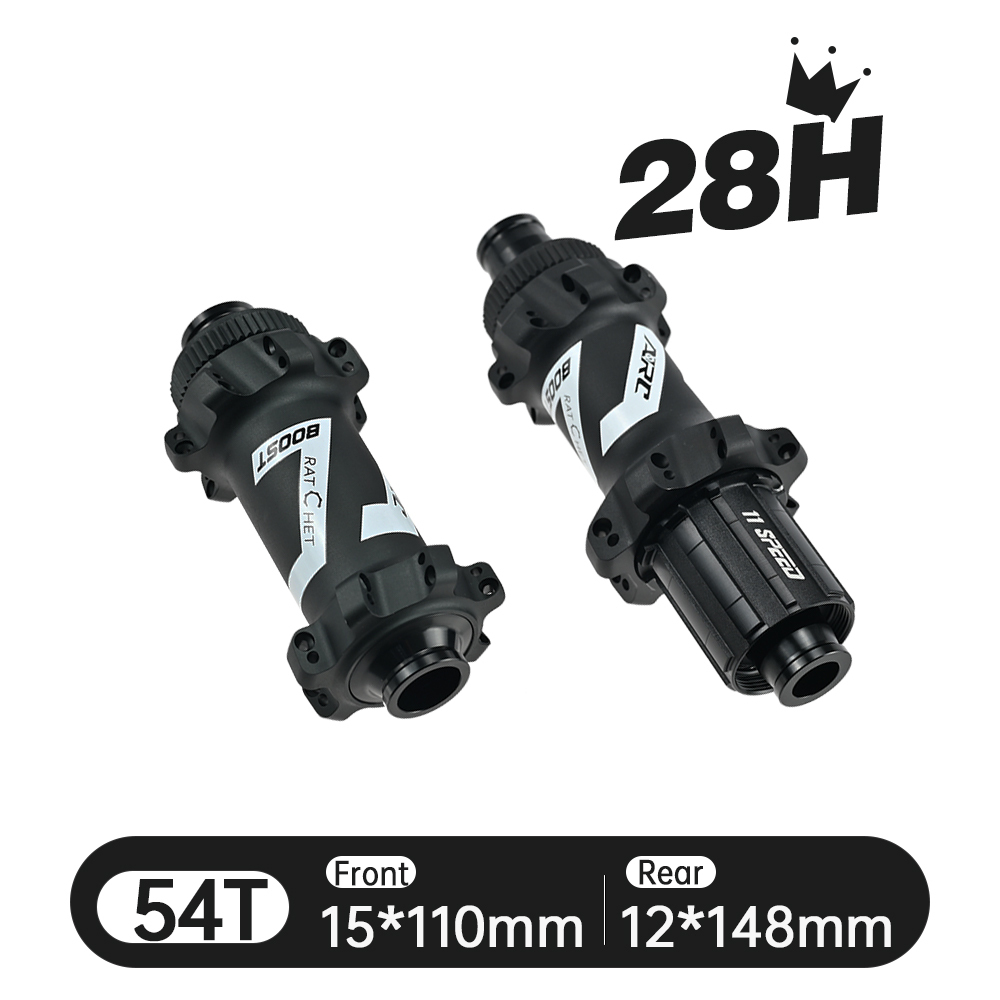 ARC 28 Holes BOOST Hub MT-051F/R BOOST Center Lock/6 Disc Bolt Mountain Bike Hub HG/MS/Sram XD 8 9 10 11 12 Speed 36T/54T/6 Pawls Bicycle Hub