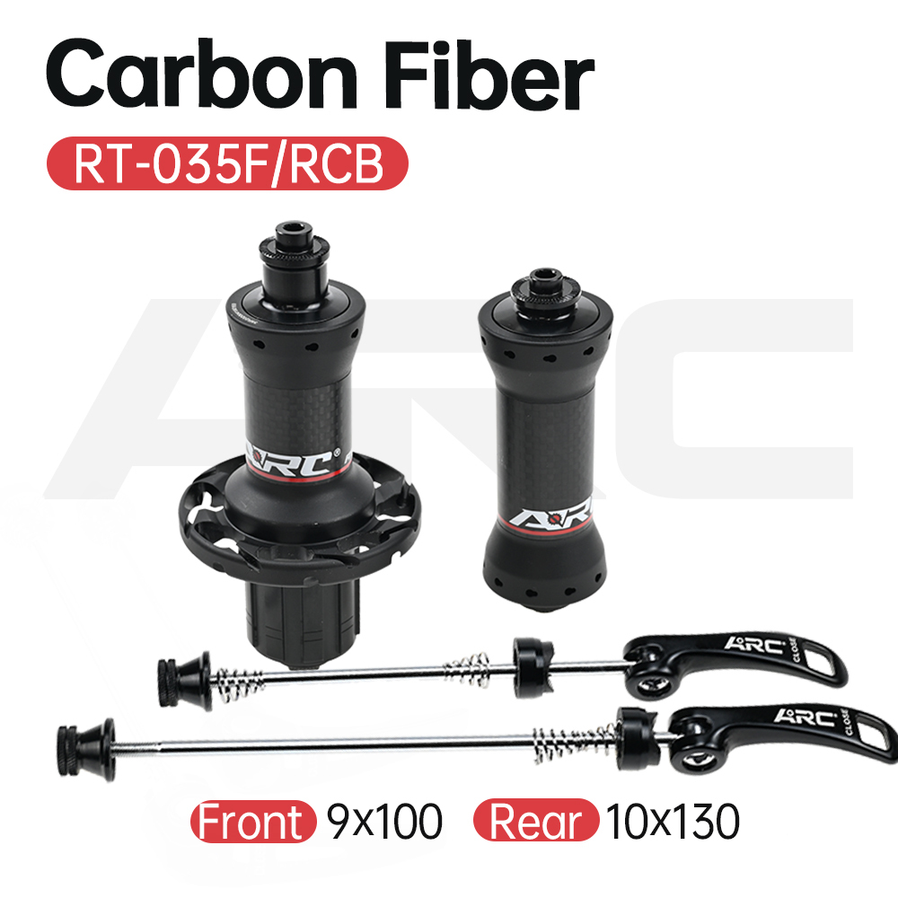 ARC RT-035F/R Road Bike Hub Front 20H Rear 24H 4 Pawls Straight Pull Road Hub V Brake Aluminum Alloy Cube Bearing Hub Shimano 8 9 10 11V