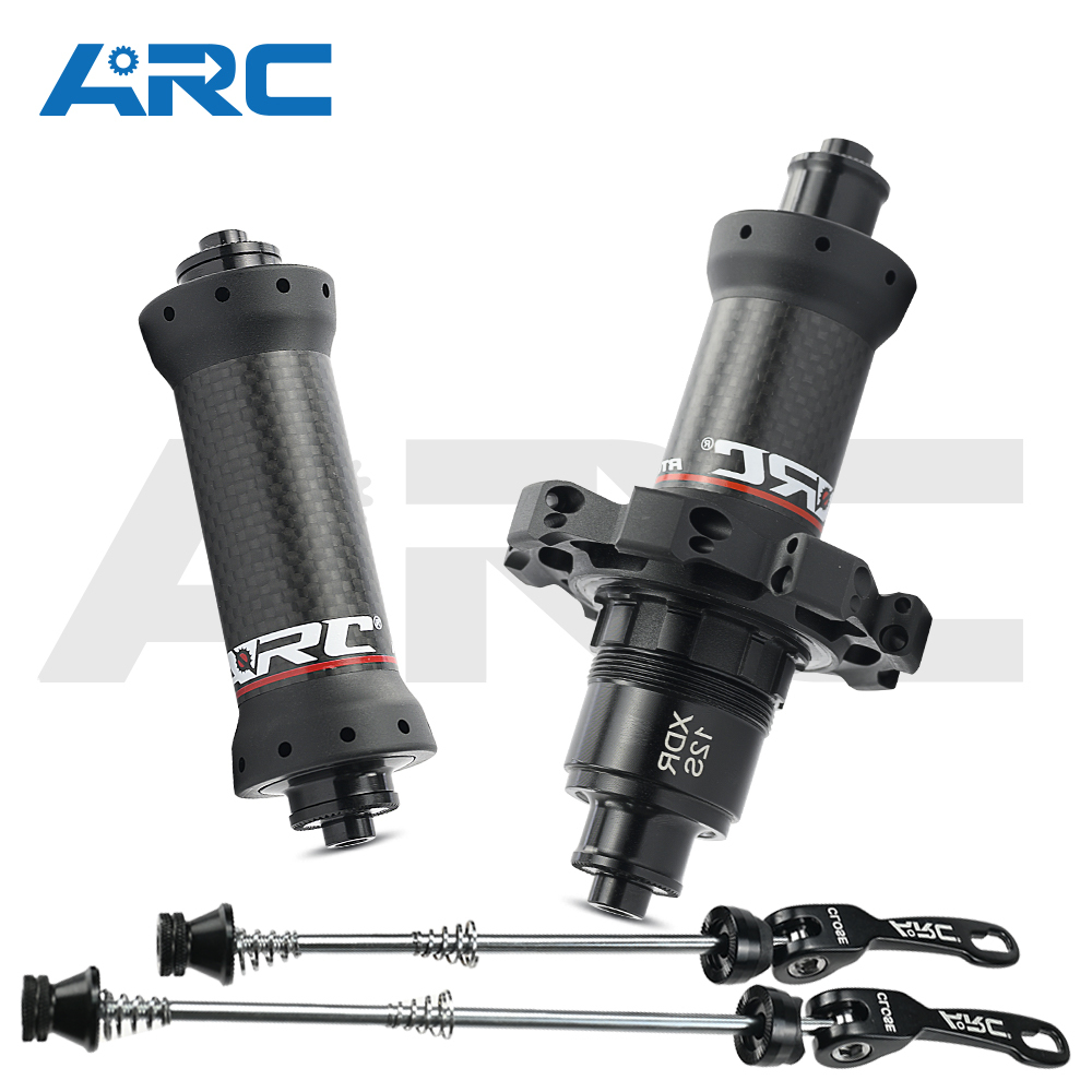 ARC RT-025F/RCB Road Bike Carbon Fiber Hub 6 Palws 72 ring/sound Quick Release Straight Pull 20/24 hole ultra light V brake 8 9 10 11 speed SramXD12S