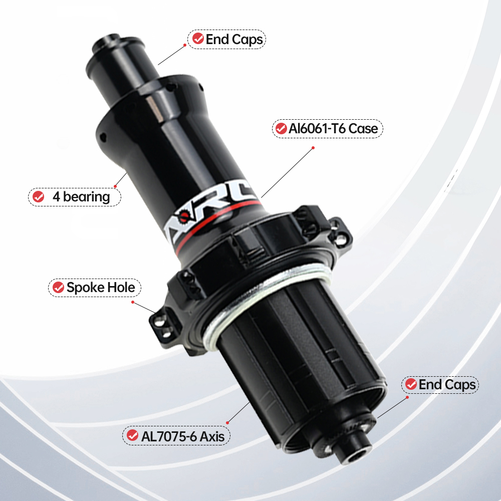 ARC RT-030F/R 298g Road Hub Bicycle Hub Front 20H Rear 24H Straight Pull 6 pawls 72 clicks ступица для велосипеда Shimano 8 9 10 11 Speed