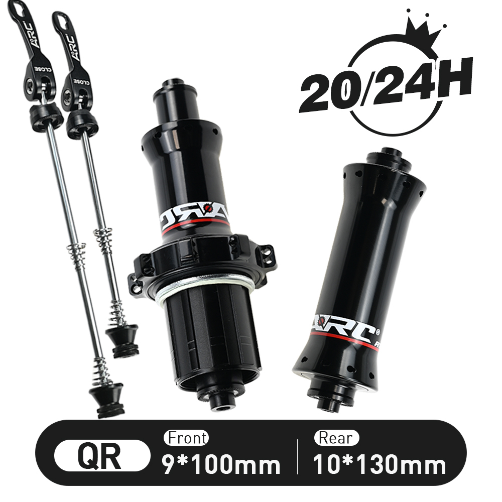ARC RT-030F/R 298g Road Hub Bicycle Hub Front 20H Rear 24H Straight Pull 6 pawls 72 clicks ступица для велосипеда Shimano 8 9 10 11 Speed