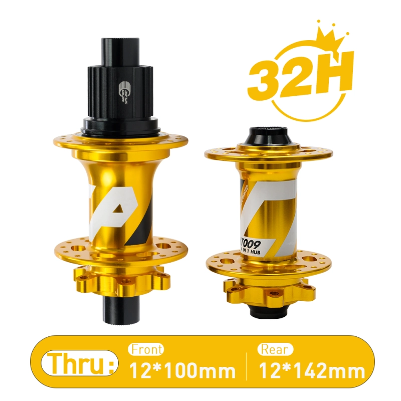 ARC MT009F/R NEWEST 32 Holes Multicolor MTB Hub 6 Pawls 3 Teeth 114 Clicks Bike Bicycle Hub K7 12 Speed Bearing Hub With HG MS Sram XD 12V