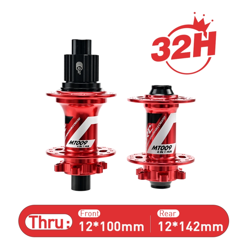 ARC MT009F/R NEWEST 32 Holes Multicolor MTB Hub 6 Pawls 3 Teeth 114 Clicks Bike Bicycle Hub K7 12 Speed Bearing Hub With HG MS Sram XD 12V