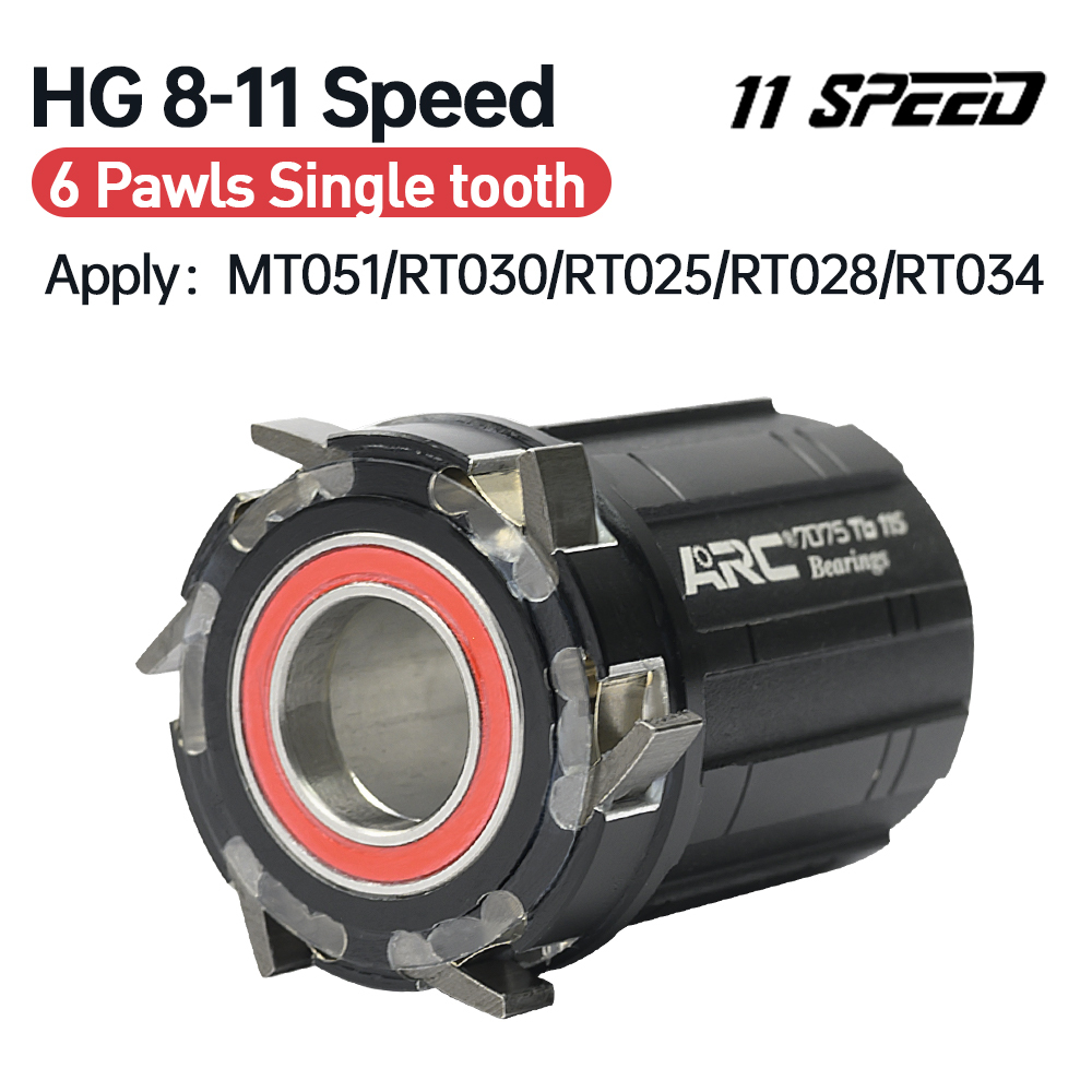 15x100 12x142 Thru Axle End Cap 9x100 10x135 Quick Release Adapters MTB Hub Parts XD / MS FreeHub Body ARC Bicycle Hub Parts