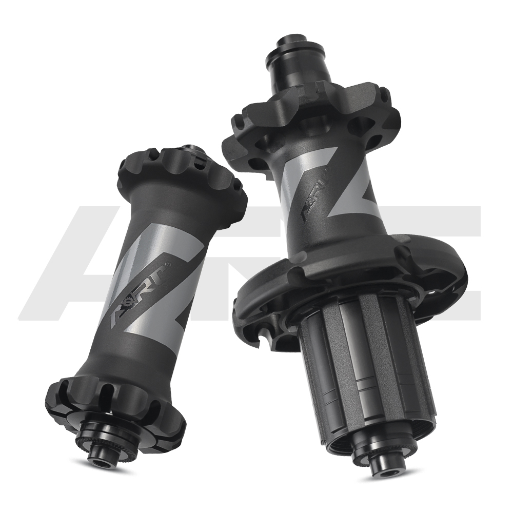 Ratchet Polishing Sandblasted Anodized CNC Alloy Matte Black 18/21h Carbon Spoke Hub Road Bike V Brake Hub Racing Bicycle Hubs