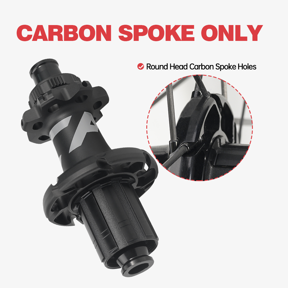 Alloy Bicycle Accessories Type Head Carbon Spoke Bicycle Hubs Center Lock 21/21H Ratchet DT 36t / 54t Road Disc Hubs Bike Hubs