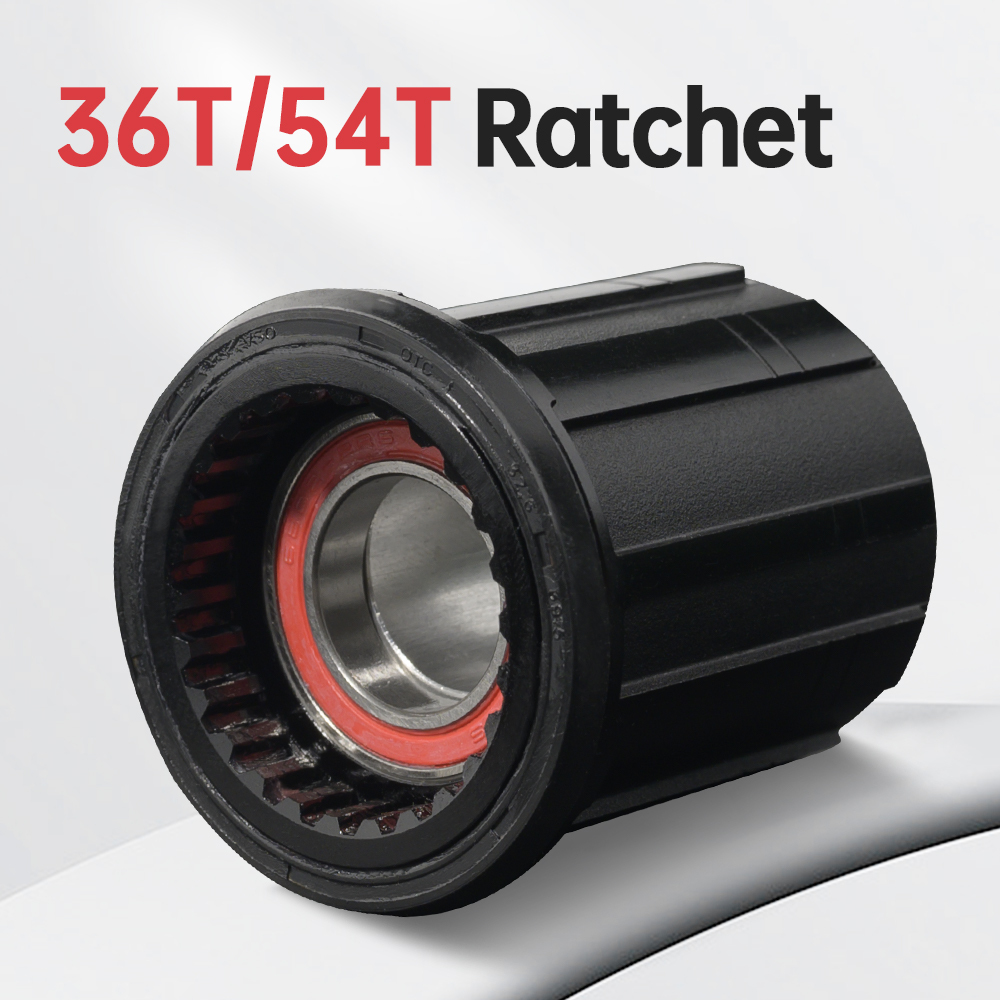 Ratchet Polishing Sandblasted Anodized CNC Alloy Matte Black 18/21h Carbon Spoke Hub Road Bike V Brake Hub Racing Bicycle Hubs