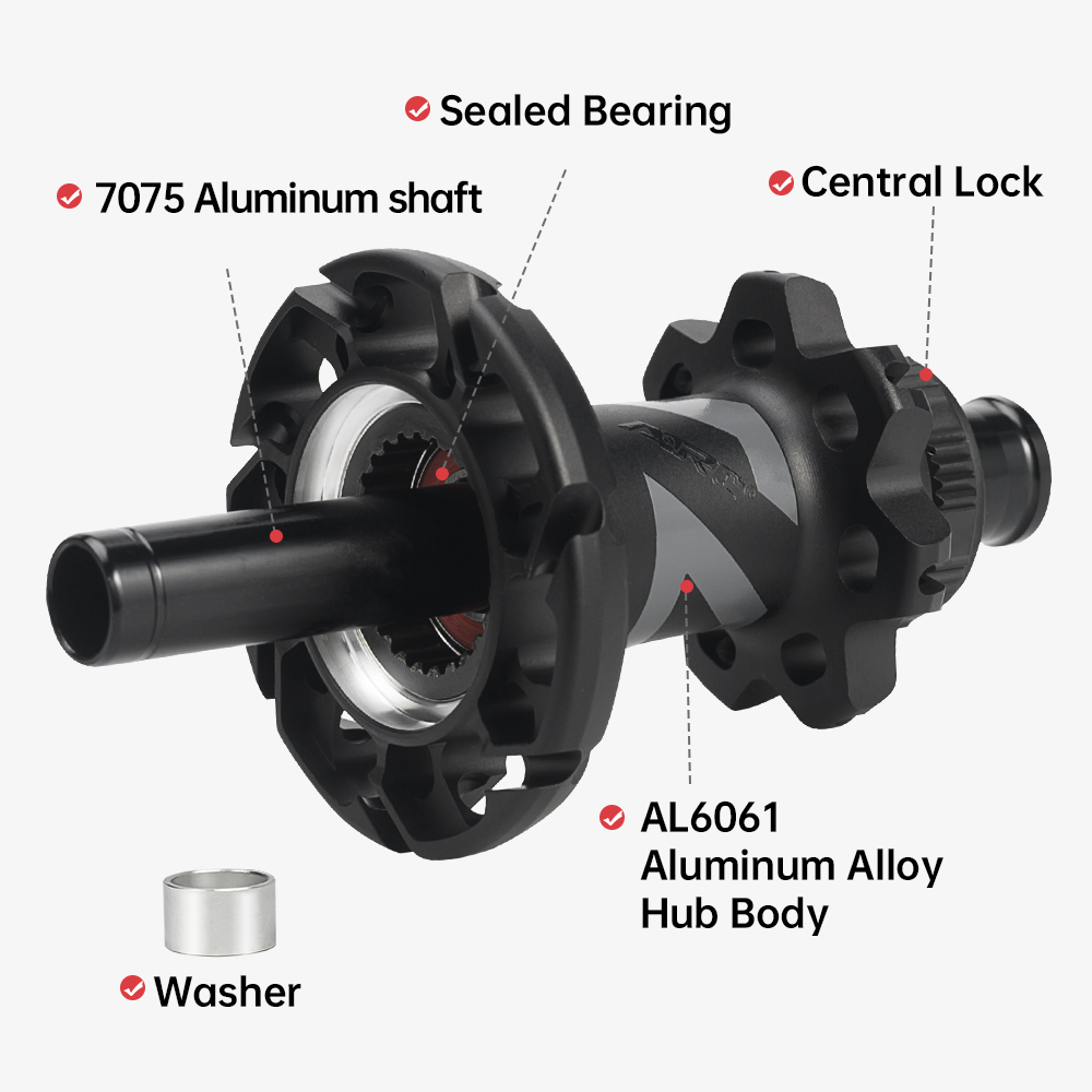 Alloy Bicycle Accessories Type Head Carbon Spoke Bicycle Hubs Center Lock 21/21H Ratchet DT 36t / 54t Road Disc Hubs Bike Hubs