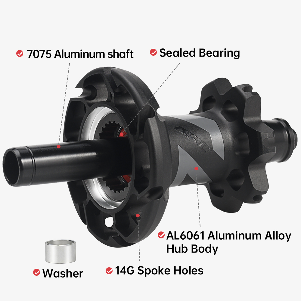 Ratchet Polishing Sandblasted Anodized CNC Alloy Matte Black 18/21h Carbon Spoke Hub Road Bike V Brake Hub Racing Bicycle Hubs