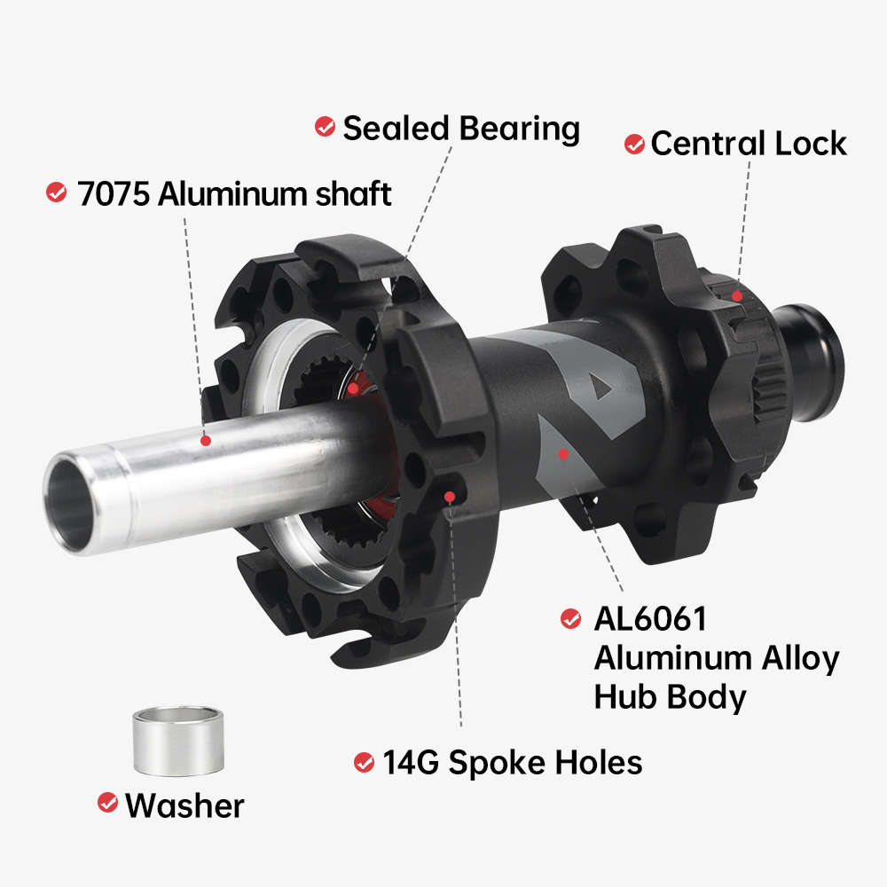 MT-028F/R CNC Disc Alloy Hubs Super Light 21/21H Bicycle Hubs Ratchet 12/100 12/142 Straight Pull Carbon Spoke Road Bike Hubs