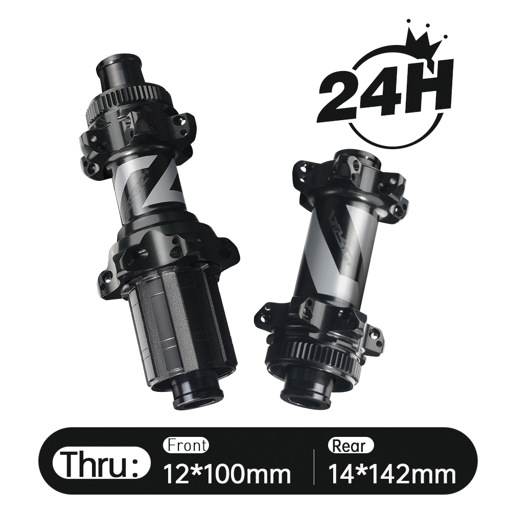 24/24h ARC 2025 NEW High Quality Black Center Lock Straight Pull HG 11S Pawls Light Bicycle Parts Alloy CNC Road Disc Bike Hub
