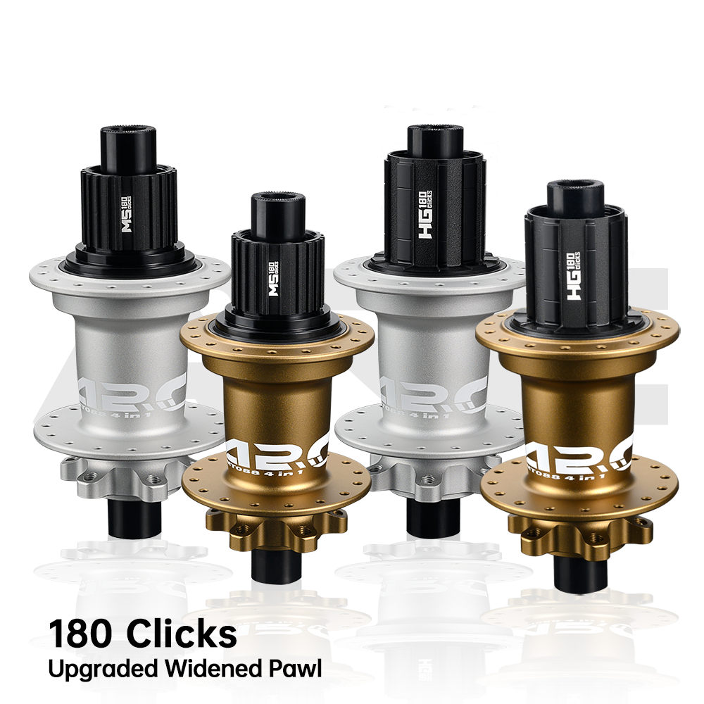 2025 ARC New Arrival MT-088F/R High Strength Bike HUB Wholesale Price Mountain Bike Hub HG/MS/XD 12S 32h 9x100 10x135 15x100 12x142 J Bend Super Loud MTB Bicycle Hubs 180 Clicks E-Bike Hub Electronic Spare Parts Alloy MTB Bicycle Hub