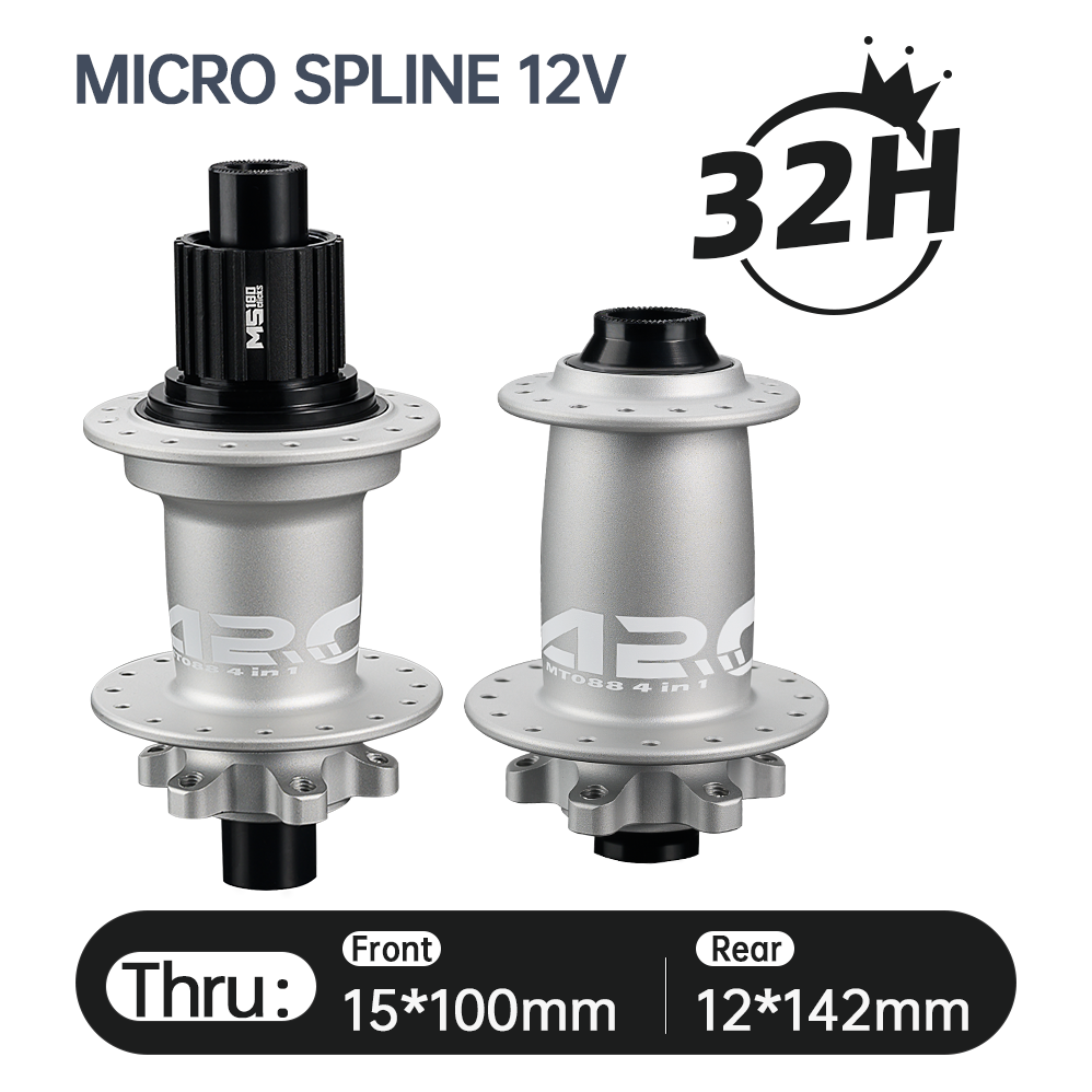 2025 ARC New Arrival MT-088F/R High Strength Bike HUB Wholesale Price Mountain Bike Hub HG/MS/XD 12S 32h 9x100 10x135 15x100 12x142 J Bend Super Loud MTB Bicycle Hubs 180 Clicks E-Bike Hub Electronic Spare Parts Alloy MTB Bicycle Hub